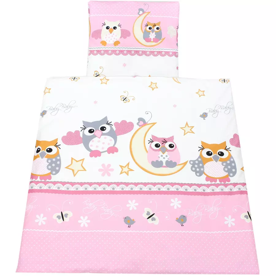 TupTam Unisex Baby Wiegenset 4-teilig rosegold