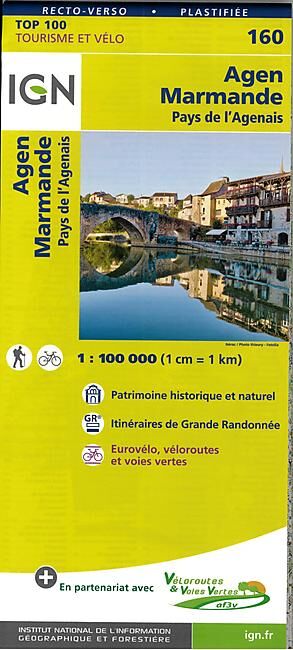IGN - TOP 100 160 AGEN MARMANDE PLASTIFIEE