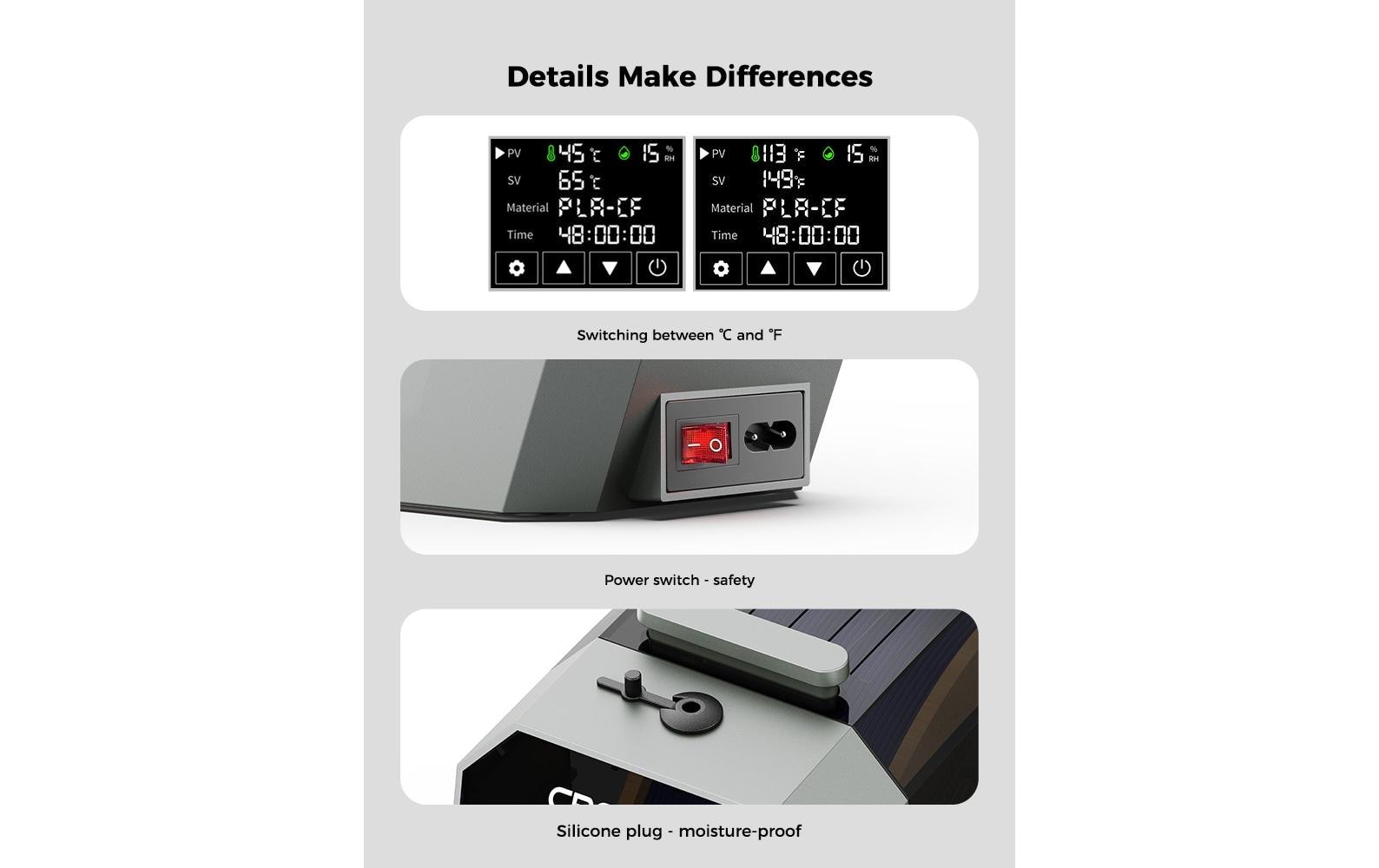 Creality 3D-Drucker »Space Dryer Pi«