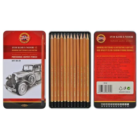 Koh-I-Noor Künstler Graphitstifte, Set