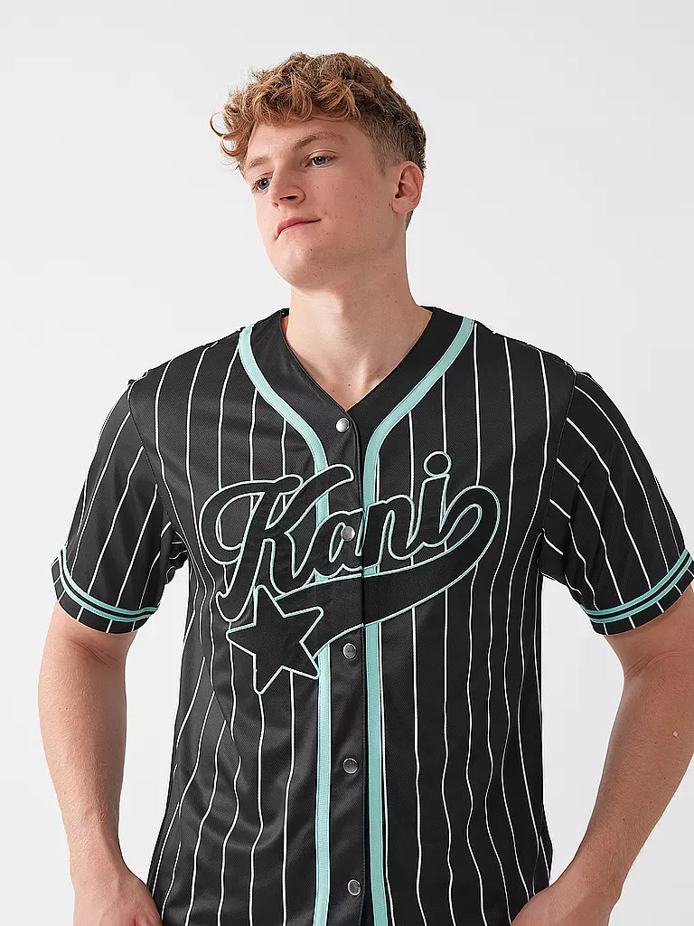 KARL KANI T-Shirt schwarz