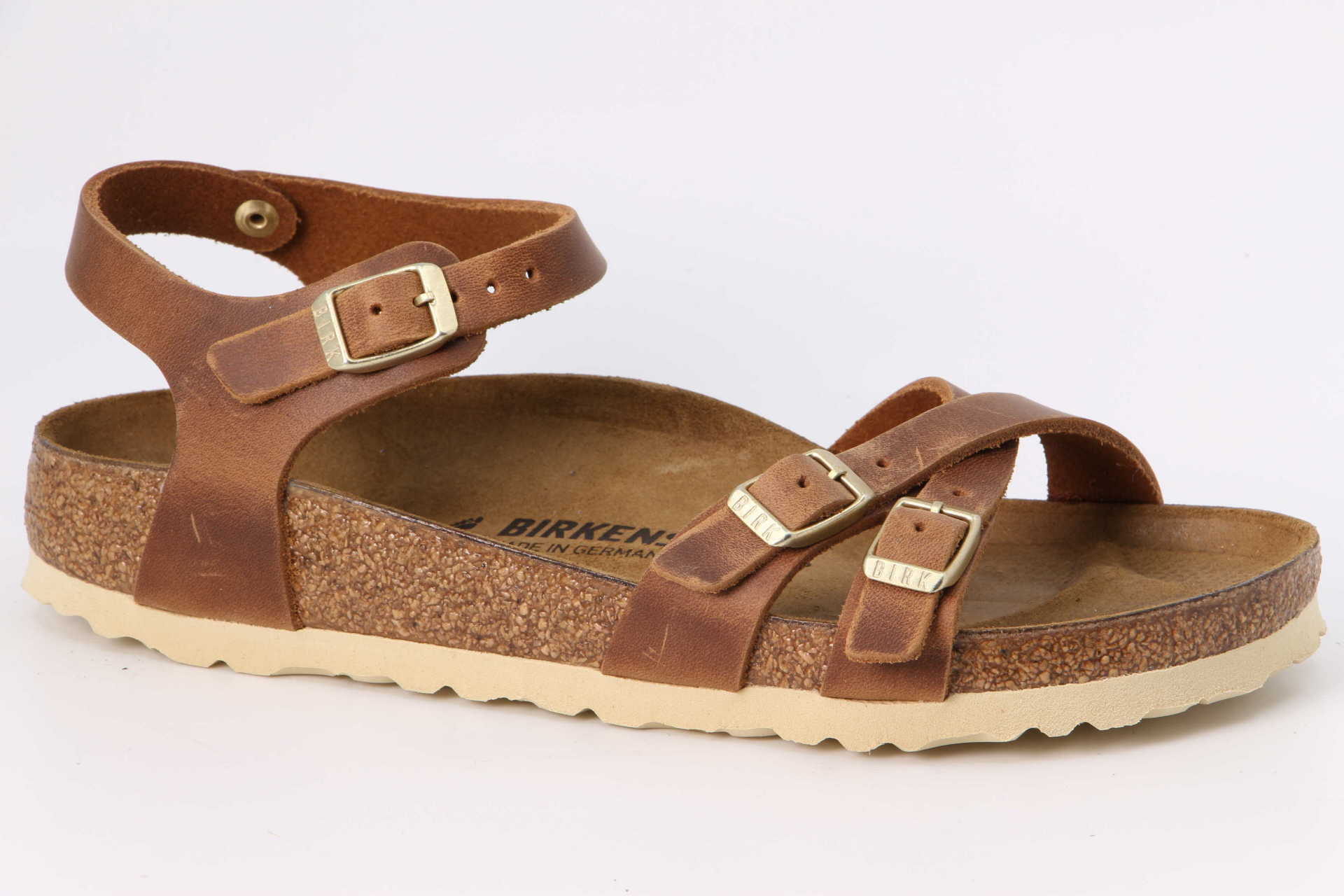 Birkenstock Kumba schmal cognac