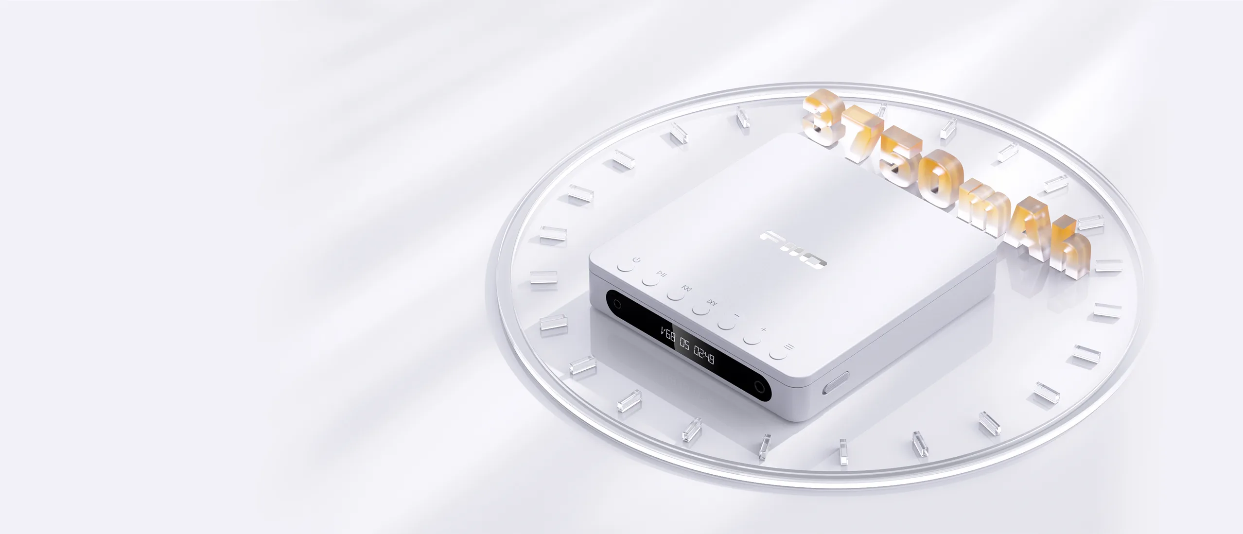 FiiO DM13 Blanc Lecteurs CD