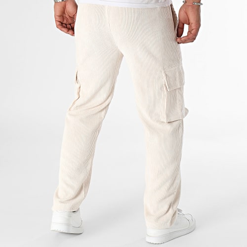 Pantalon Jogging Cargo Beige