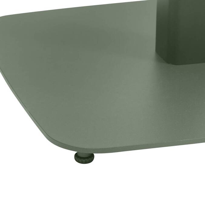 Table de jardin carrée ALEGORIA Vert laurier