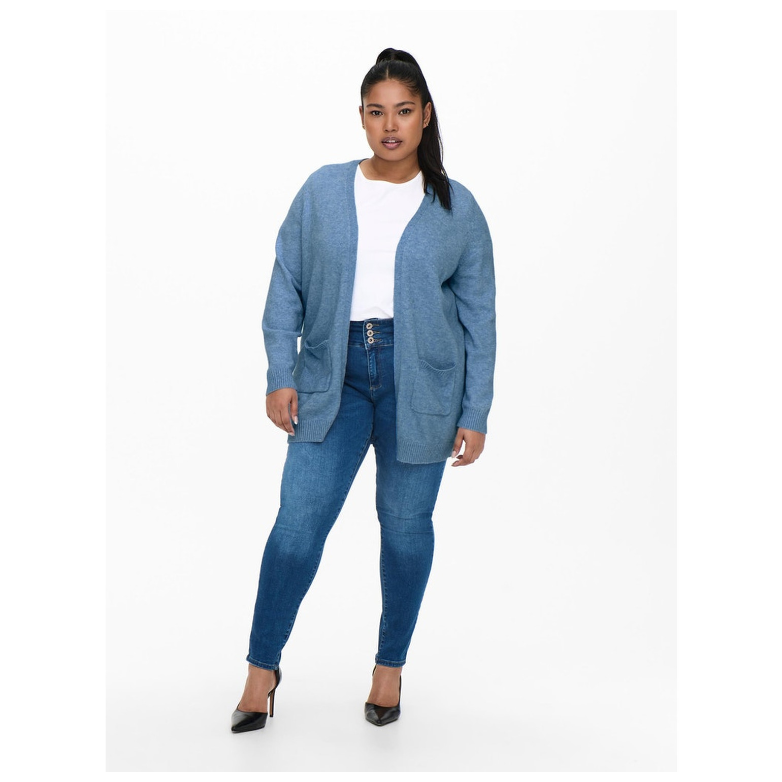 Carmakoma CARESLY L/S OPEN CARDIGAN KNT