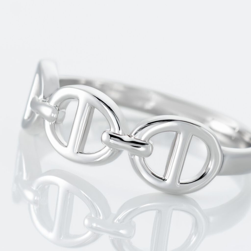 Bague Seiorse Argent Blanc