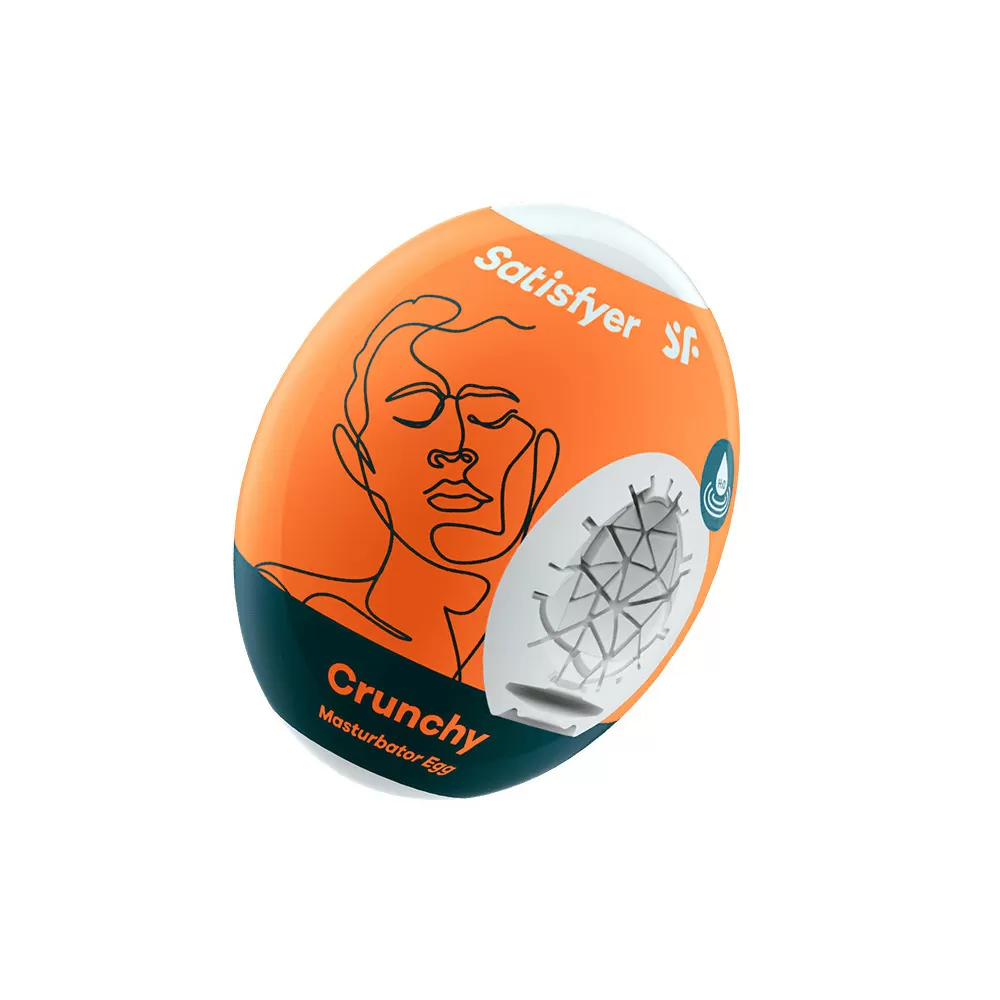 Satisfyer Masturbator Onani Æg - Crunchy