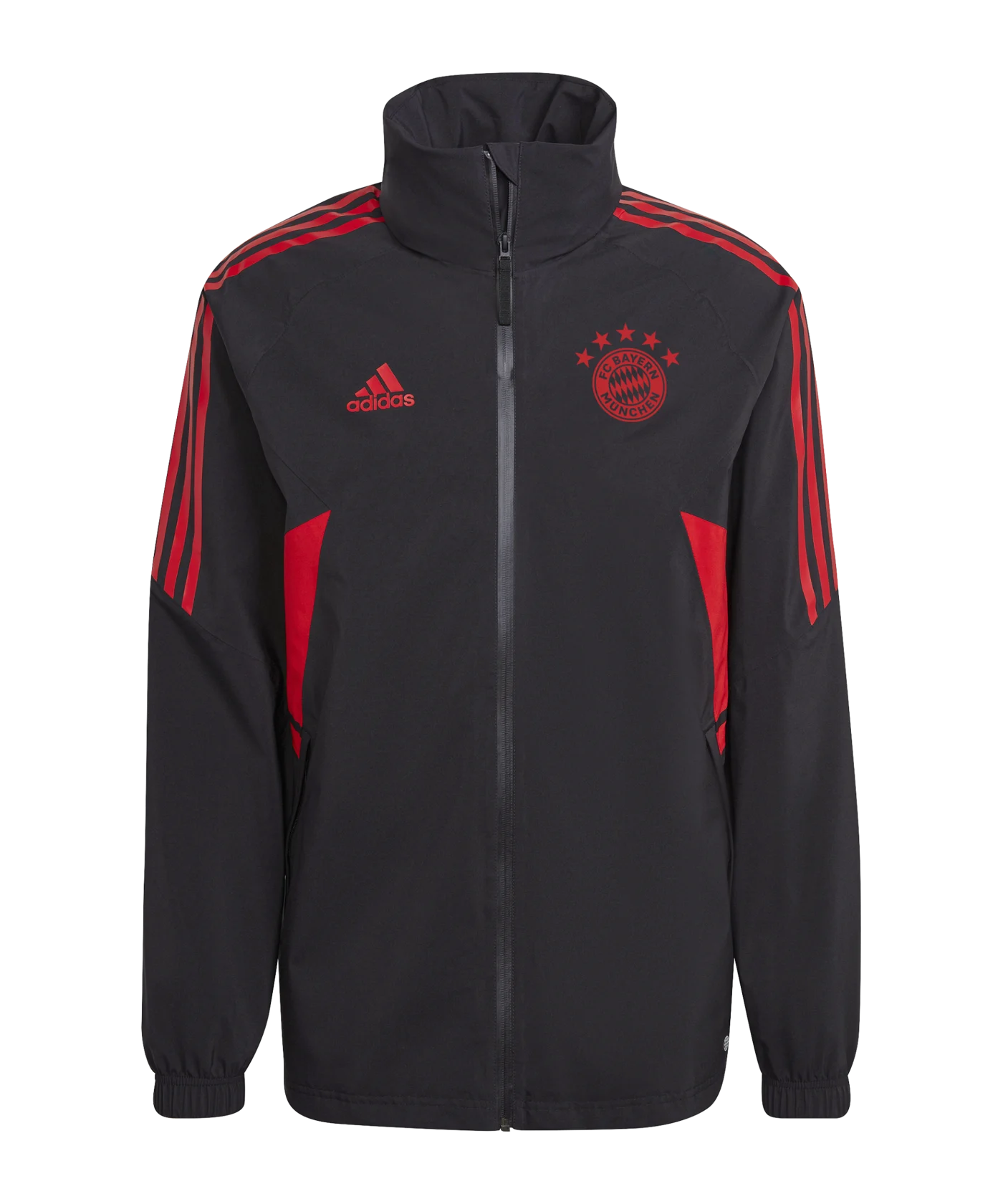 adidas FC Bayern München Regenjacke Schwarz