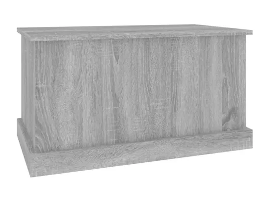 Boîte de rangement sonoma gris 70x40x38 bois d'ingénierie