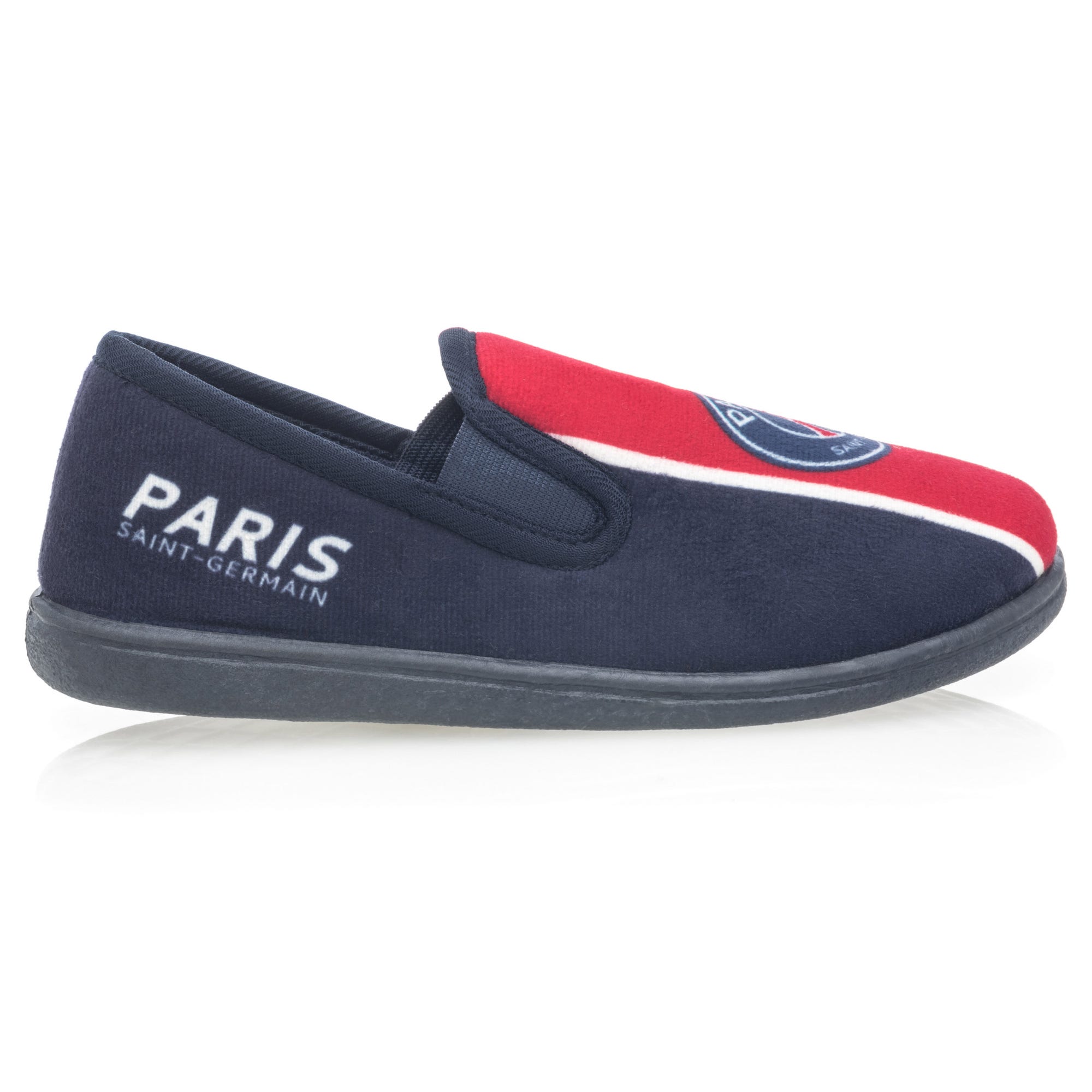 Pantoufles pieds sensibles Garçon bleu marine