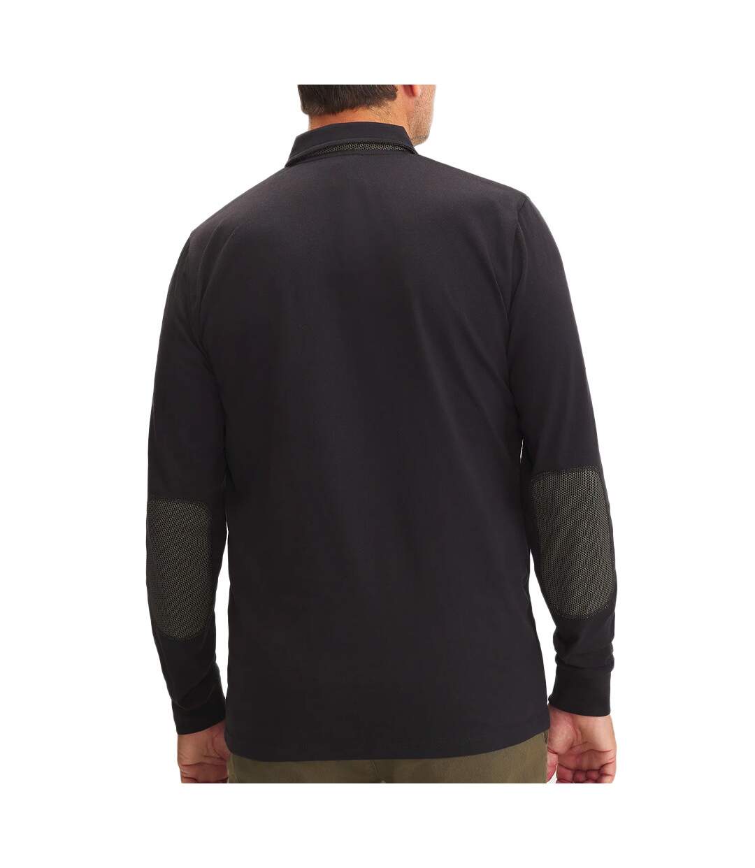 Polo Noir Homme TBS Solespol