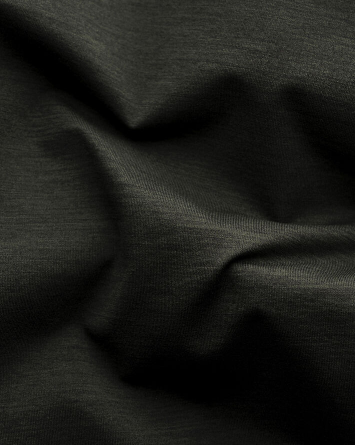 ETON Cont. Fit Dark Green Four-Way Stretch Shirt Grøn