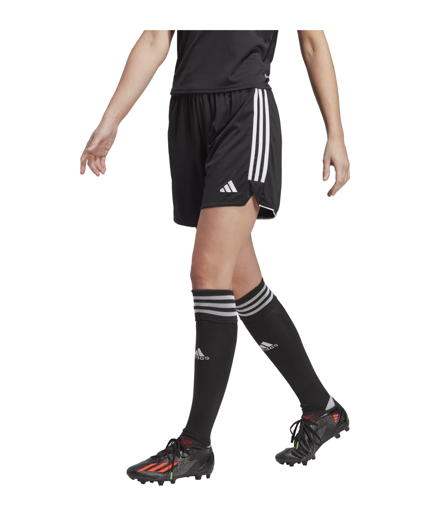 adidas Tiro 23 Short Low Damen Schwarz Weiss