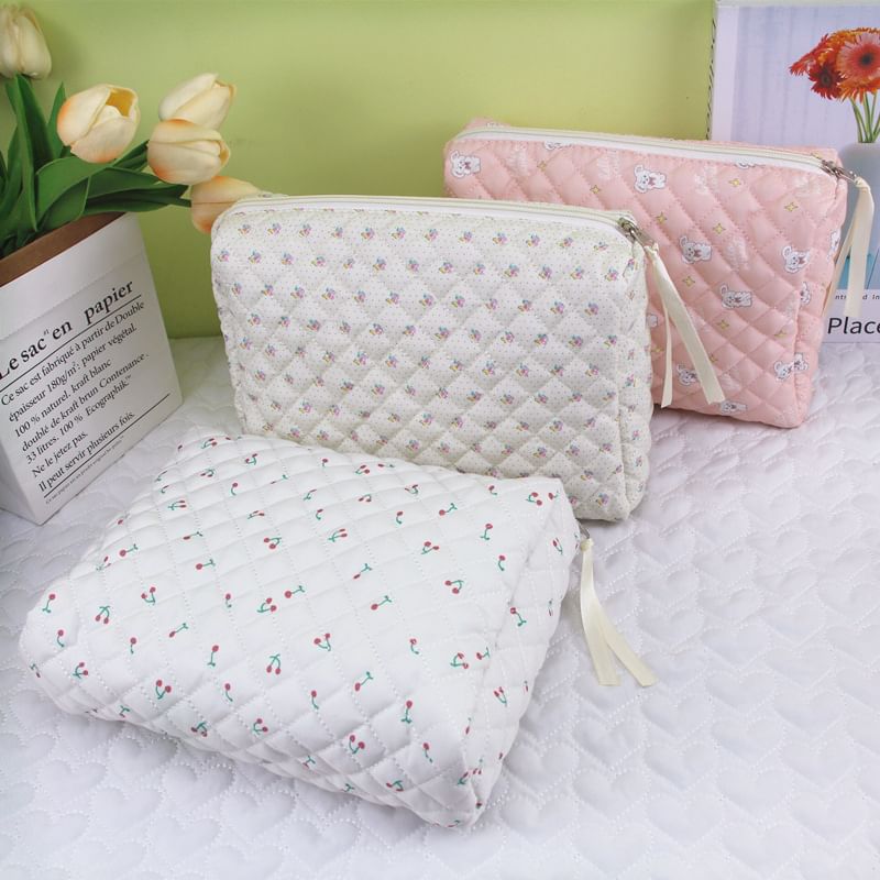 Milha - Stoffen make-uptas met print