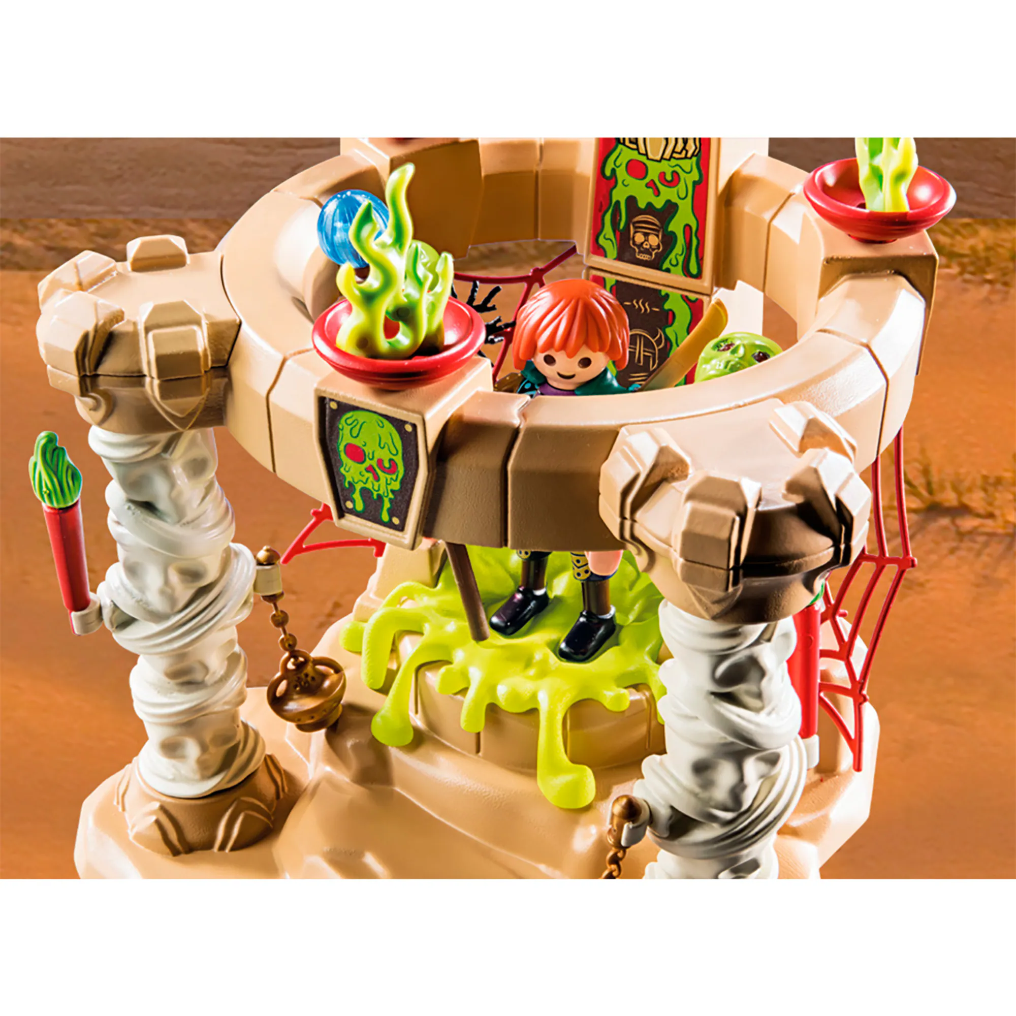 PLAYMOBIL Konstruktionsspielzeug Novelmore Sal'ahari Sands - Tempel der Skelettarmee