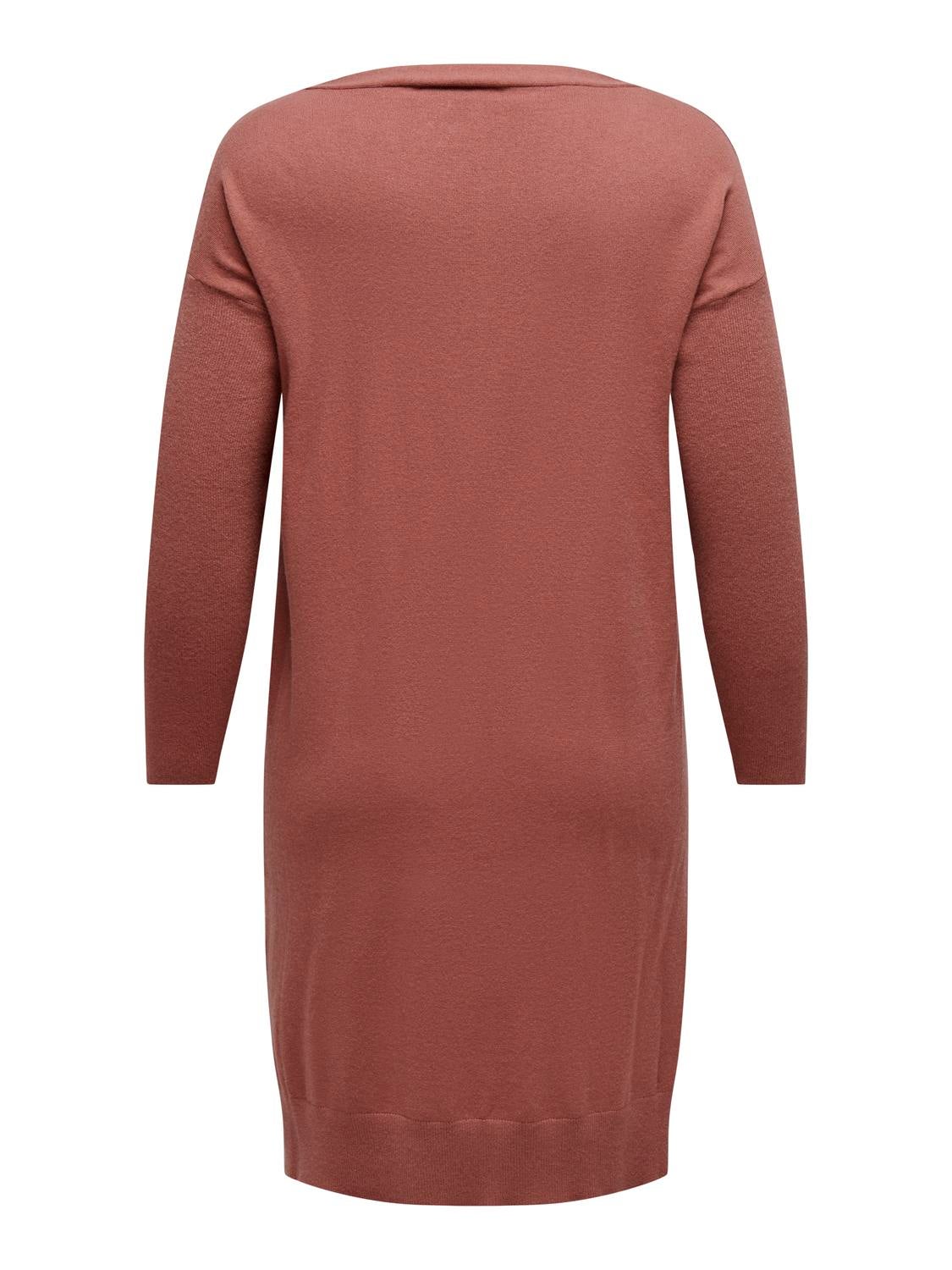 CARIBI Langes Kleid Apple Butter