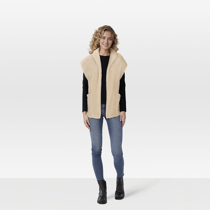 Veleste Grace - Gilet - Wit - 42
