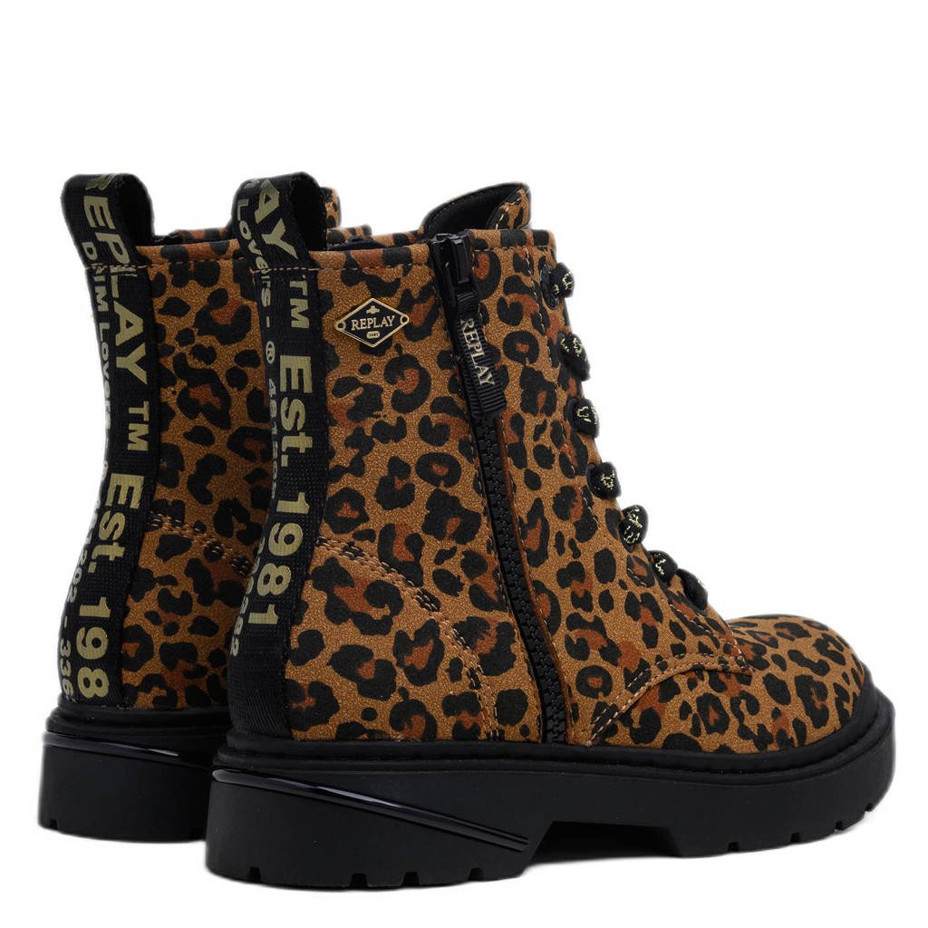 REPLAY Joplin 16Dveterboots cognac/zwart