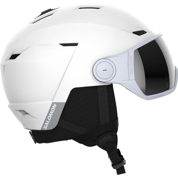 Casque de ski SALOMON ICON LT VISOR WHITE/SILVER