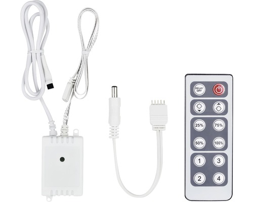MaxLED Dim- en Schakelcontroller met Afstandsbediening 24V