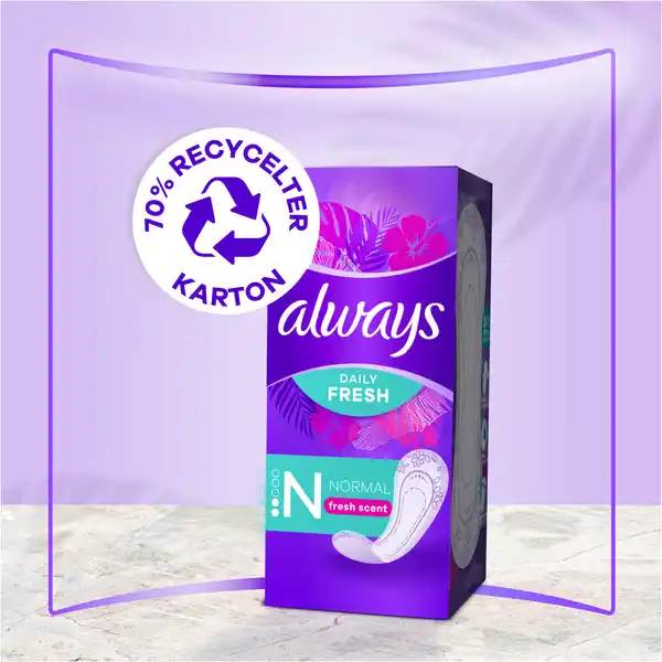 Daily Fresh Slipeinlagen Normal mit Frischeduft Big Pack
