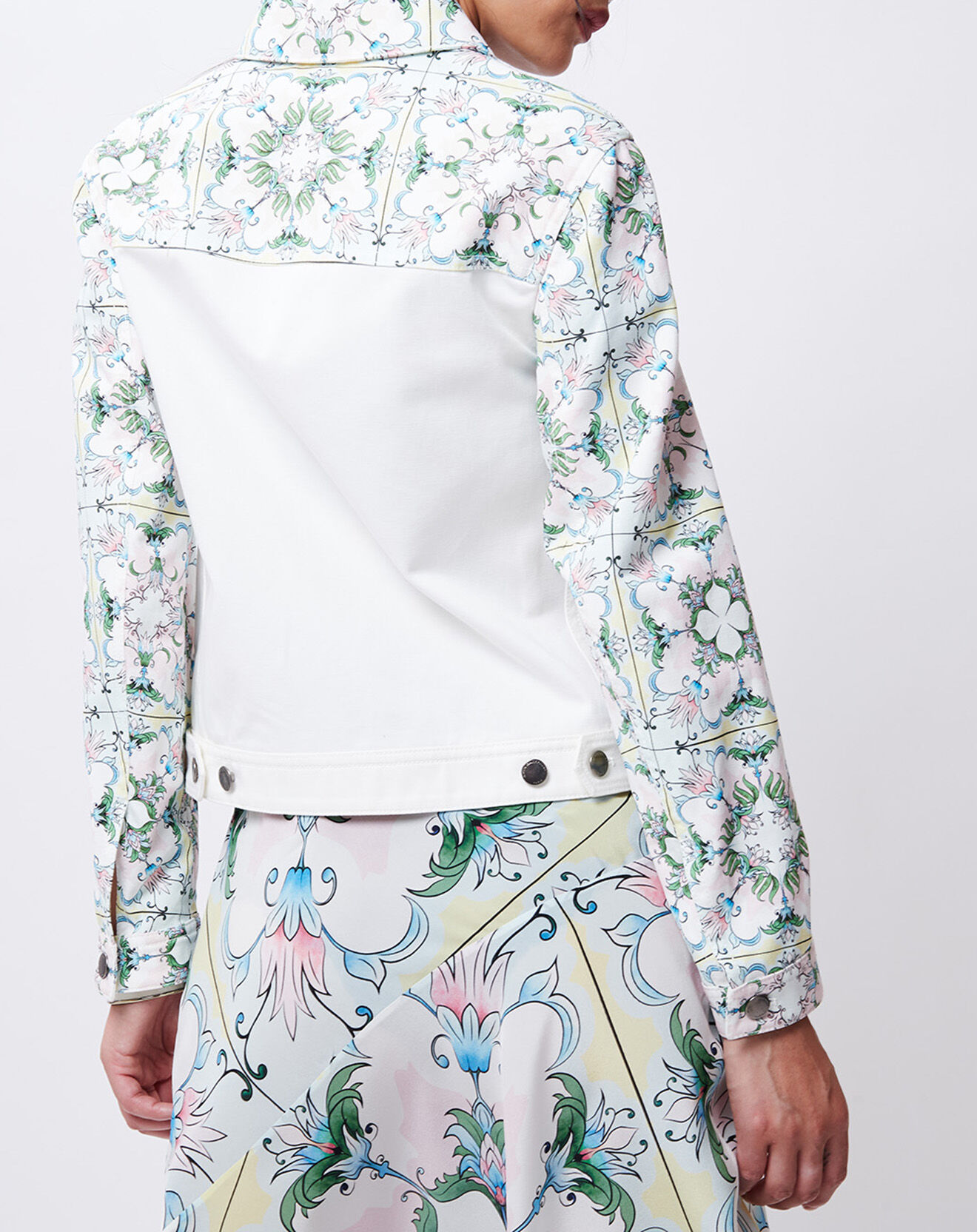 John Galliano Veste Line multicolore