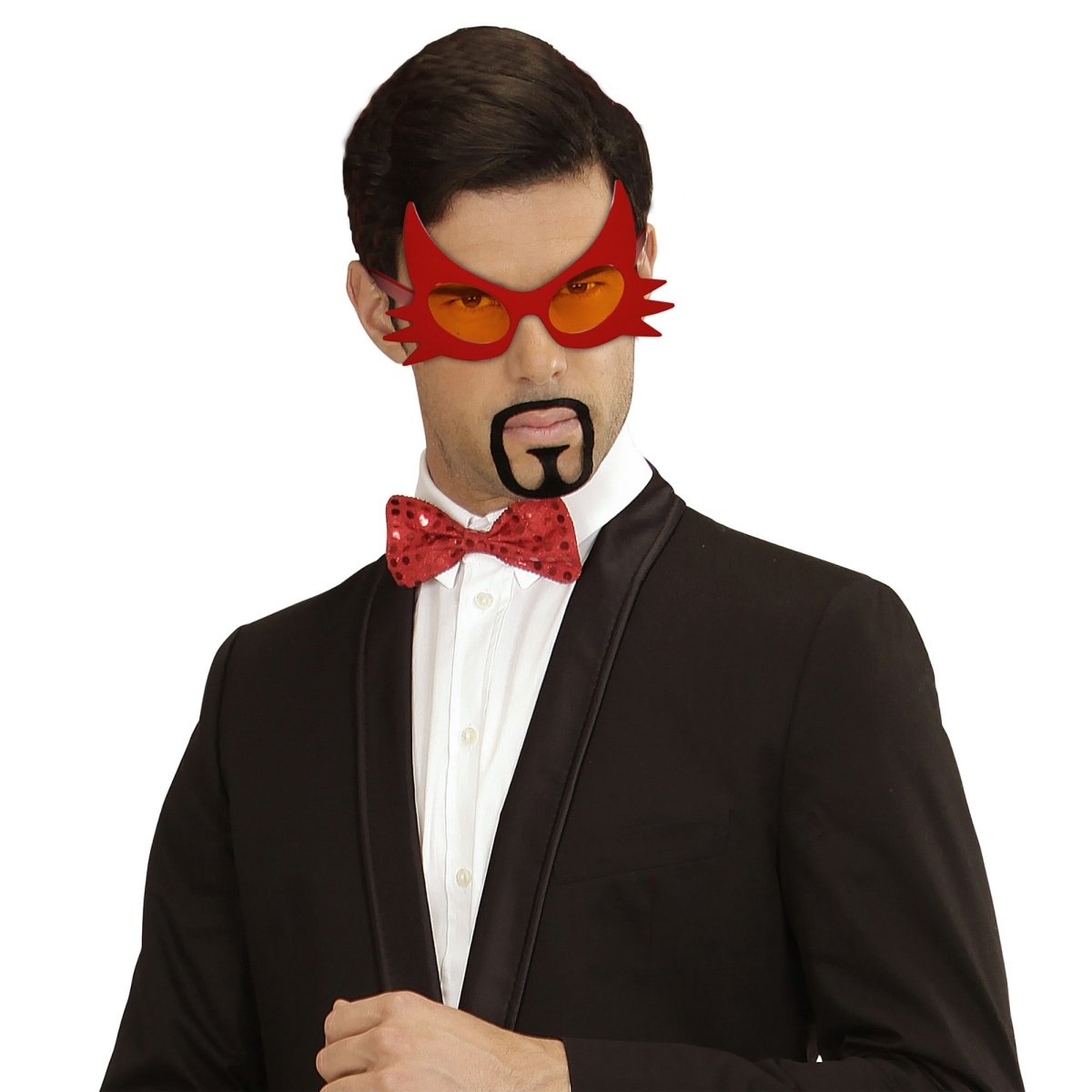 Halloween Bril Rood