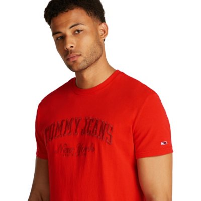 Tee-shirt à manches courtes homme Tjm Reg Vintage Varsity TOMMY HILFIGER