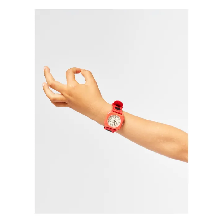 Mini Kyomo Collaboration Bobo Choses x Mini Kyomo - Montre Nylon Recyclé Pomme | Rouge