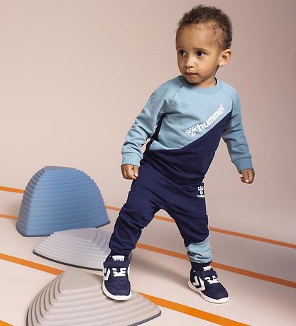 Hummel Sweatshirt - hmlSportive - Blåck Iris
