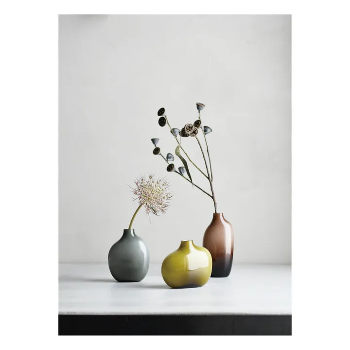 Kinto Vase Sacco en verre | Marron