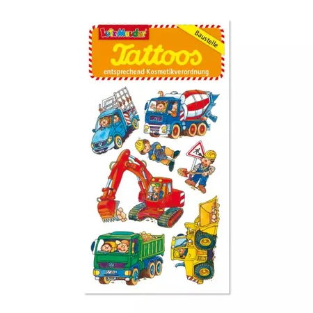 Lutz Mauder Tattoo Baustellenfahrzeuge 2