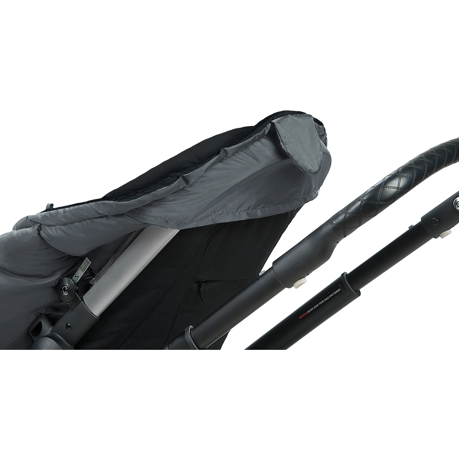 odenwälder Fußsack Donny Lux rocky grey