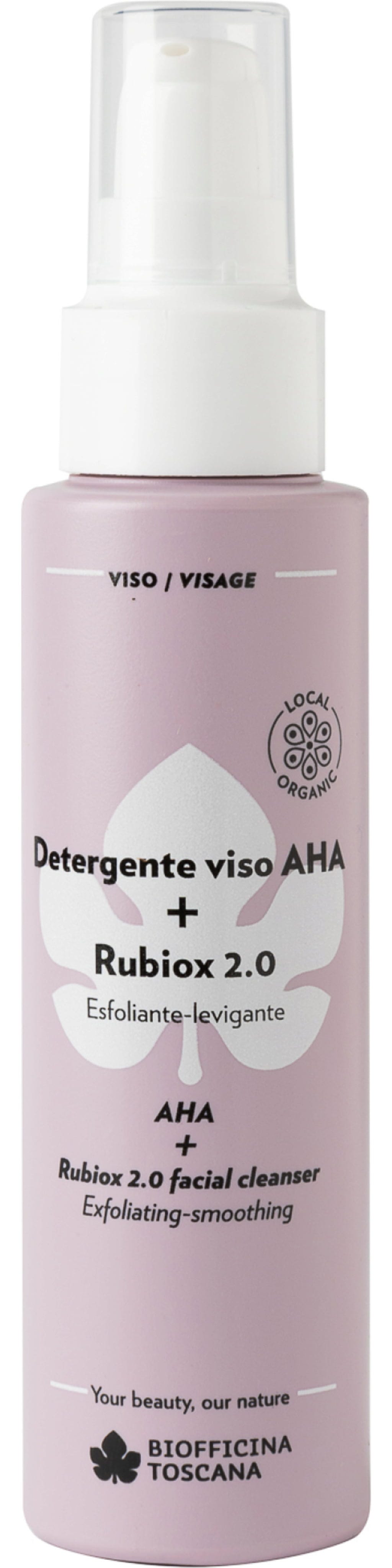 Biofficina Toscana  Gesichtsreiniger AHA + Rubiox 2.0, 100 ml
