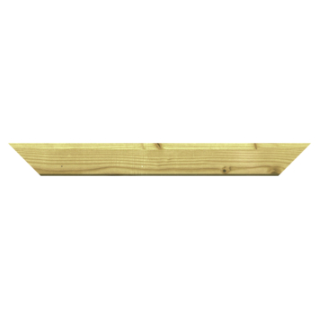 Pergola ruiter vuren hout geschaafd 30 x 7 x 4,5 cm