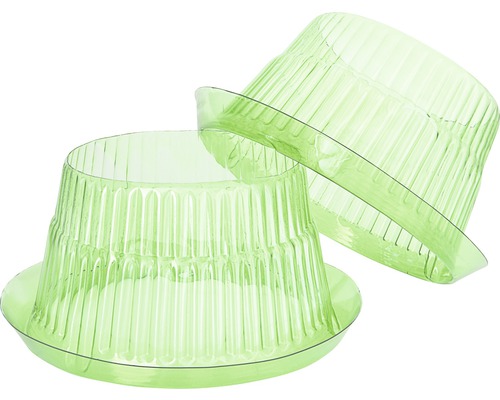 Slakkenbeschermingsring FloraSelf H 11,5 cm, Ø onder 14,5 cm, Ø boven 20 cm, 6 stuks