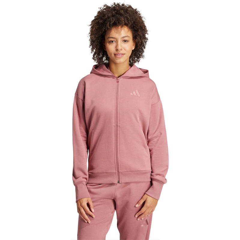 adidas ALL SZN Embroided Full Zip Hættetrøje Dame
