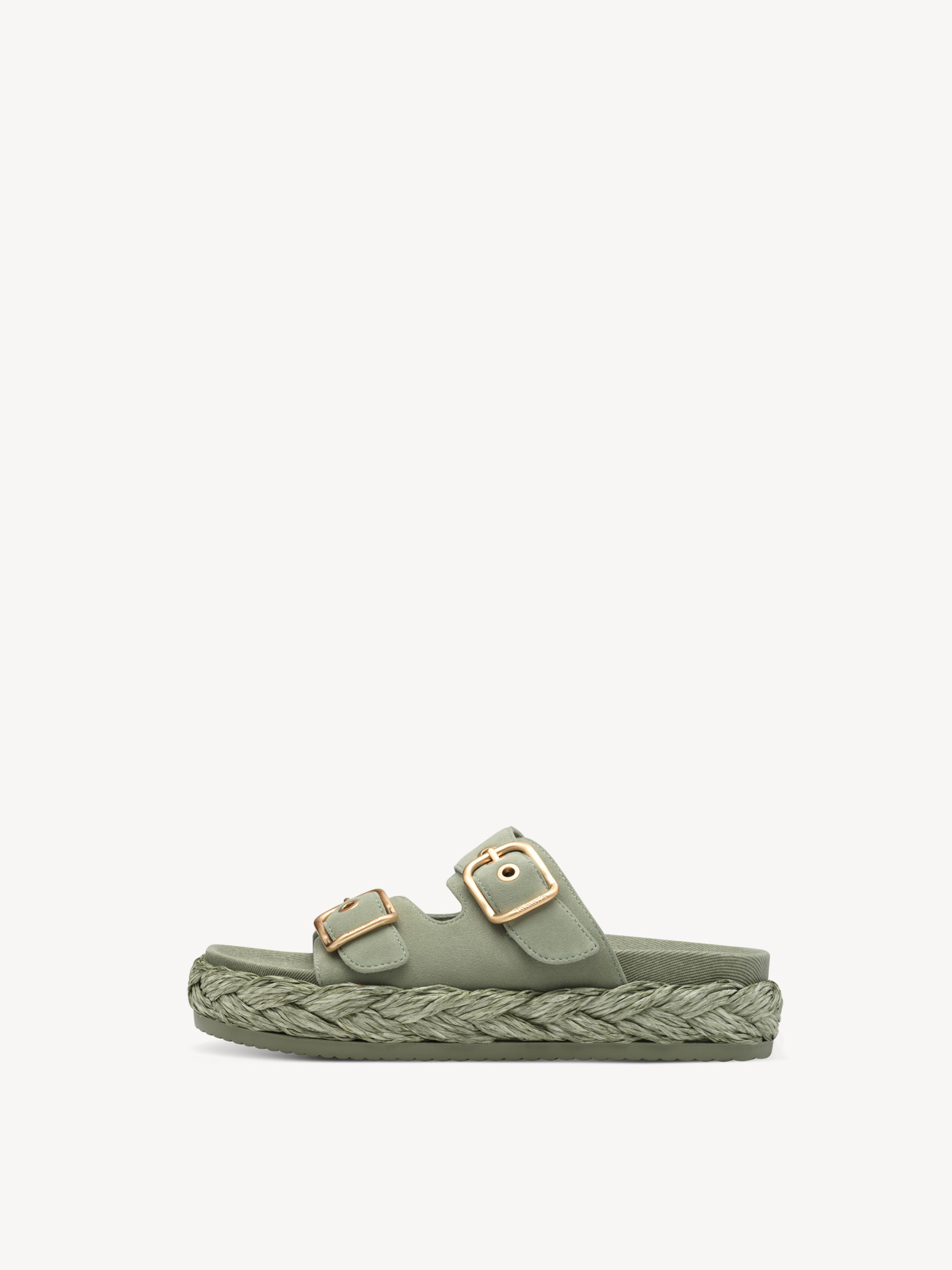 Leren Slipper - groen