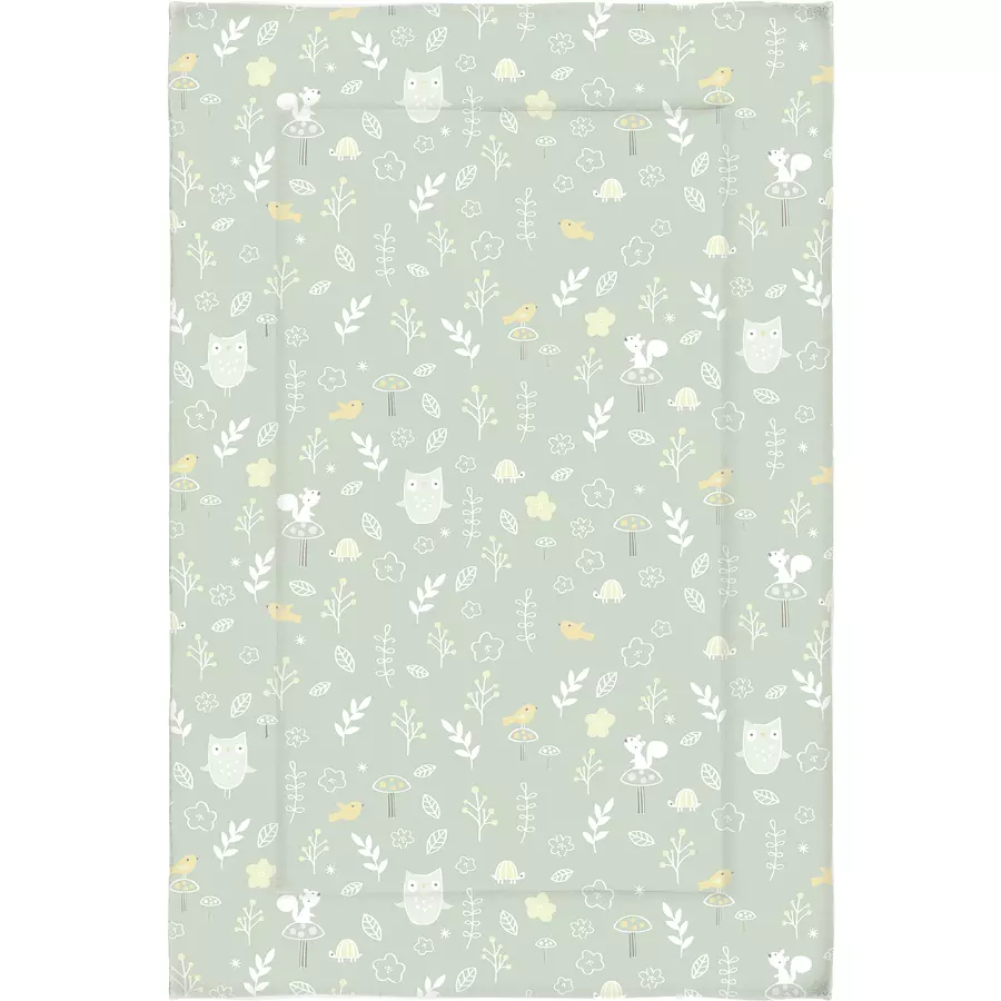 SONNE Krabbeldecke grün 100 x 140 cm