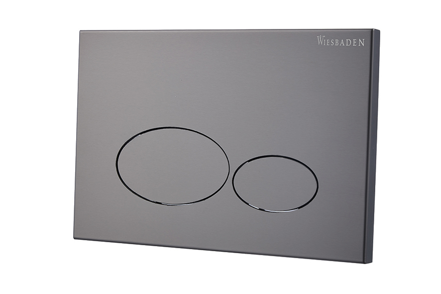 Mueller drukplaat voor oa UP320 inbouwreservoir gunmetal