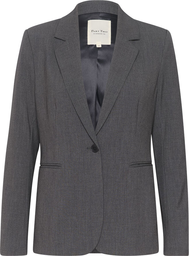 Part Two TaylorsPW BZ Gray flannel melange