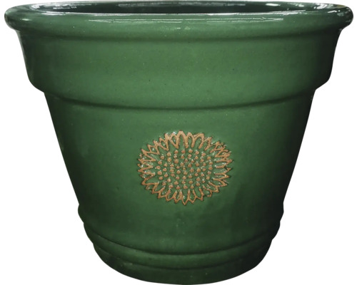 Lafiora keramische bloempot, 36 x 36 x 29 cm, groen
