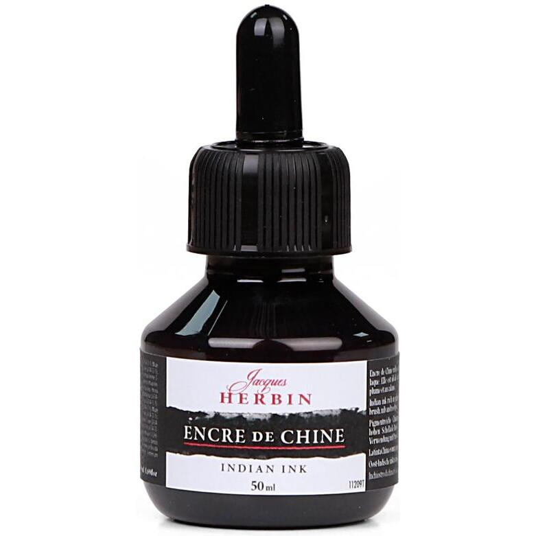 Encre de Chine 50ml - Noir
