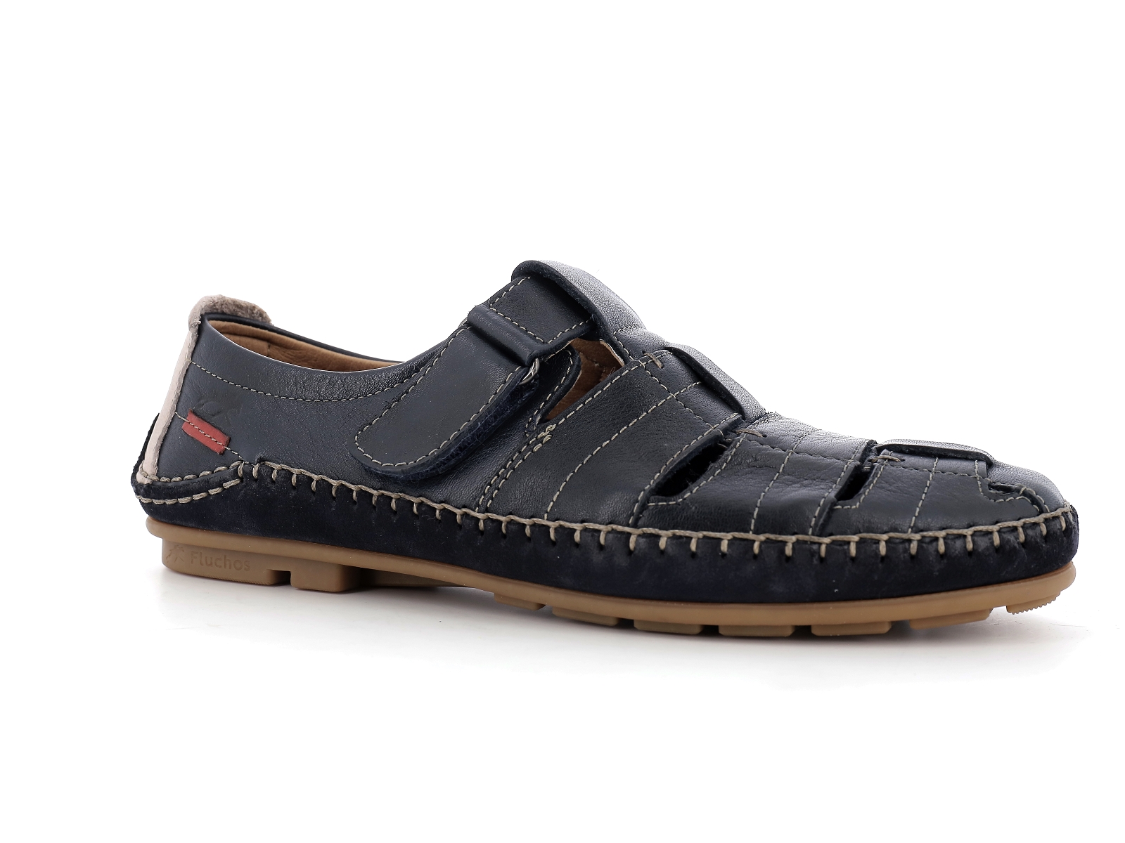Fluchos-F1175 Cuir Marine