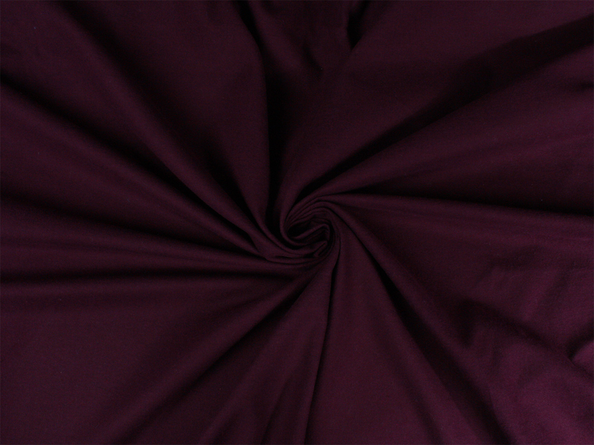 DoubleDry Flanel 90x200 cm hoeslaken - aubergine