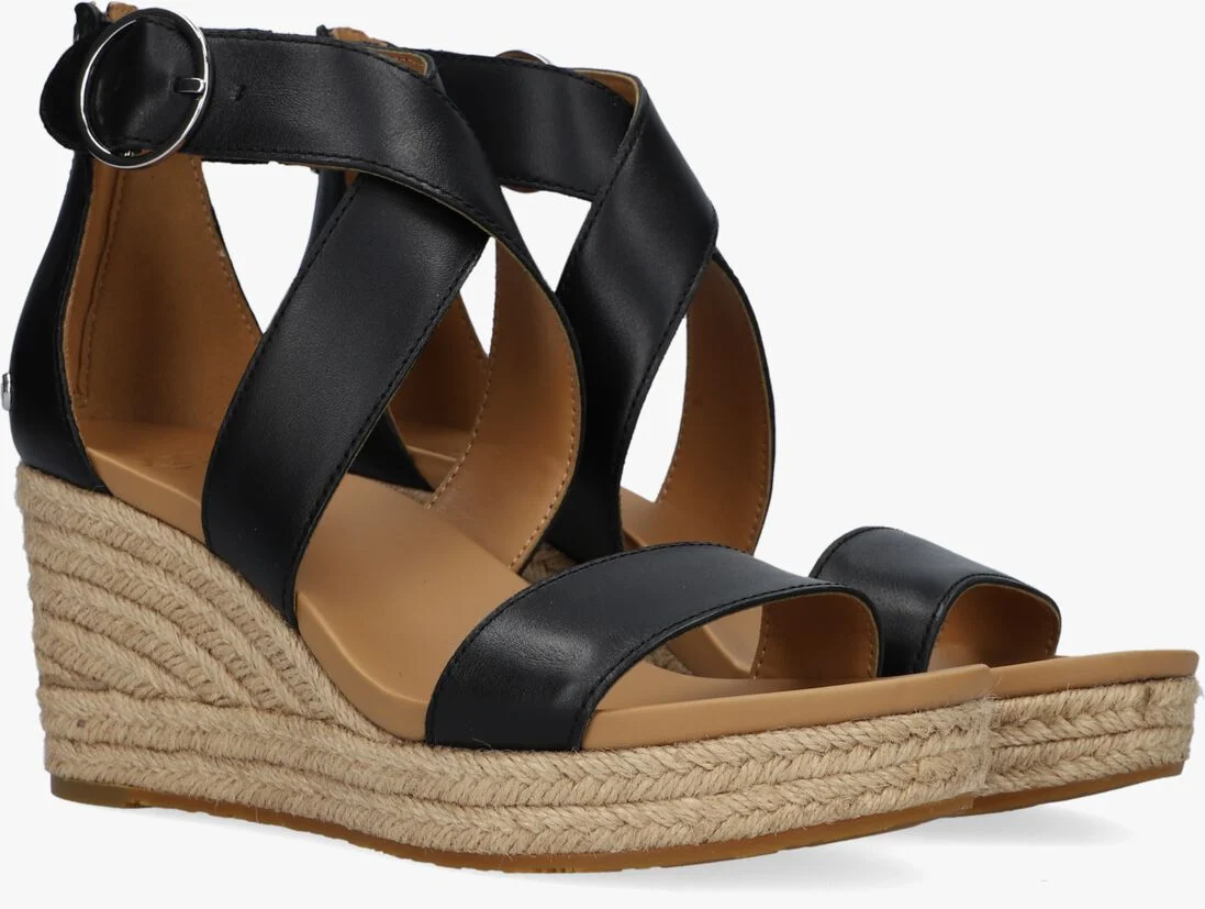 UGG zwarte ugg sandalen w hylda