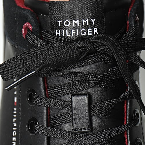 Baskets Vulcan Cleat Low Leather Mix 4884 Black