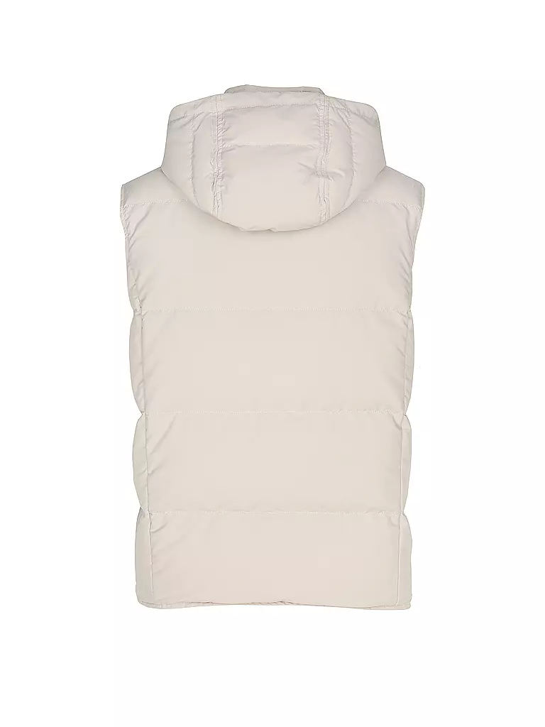 ELEVENTY Daunensteppgilet beige