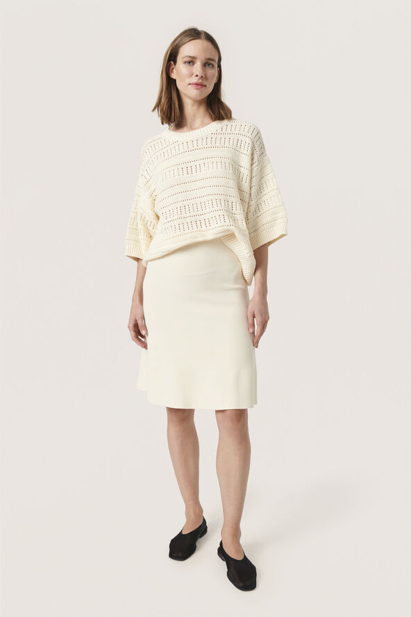Soaked in Luxury SLRava Rinna Pullover Pearled ivory